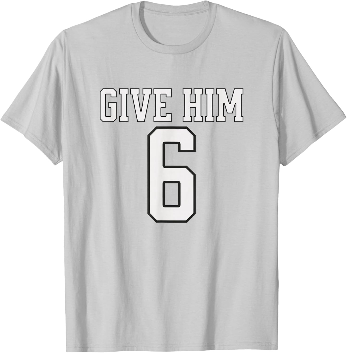 Tennessee Volunteer State | Give Him Six T-Shirt - T-Shirt | Ash