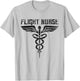 Flight Nurse Job Medic Team T-Shirt - T-Shirt | Ash