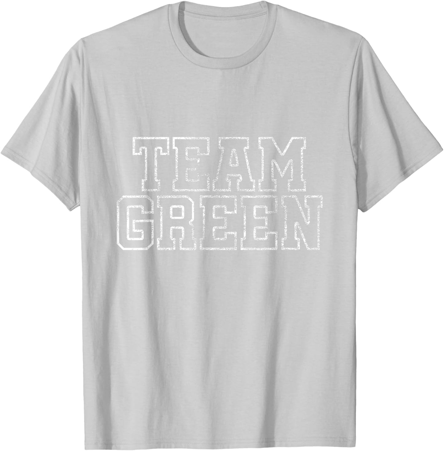 Sleepaway Summer Camp Color war Green Team Spirit Kids T-Shirt - T-Shirt | Ash