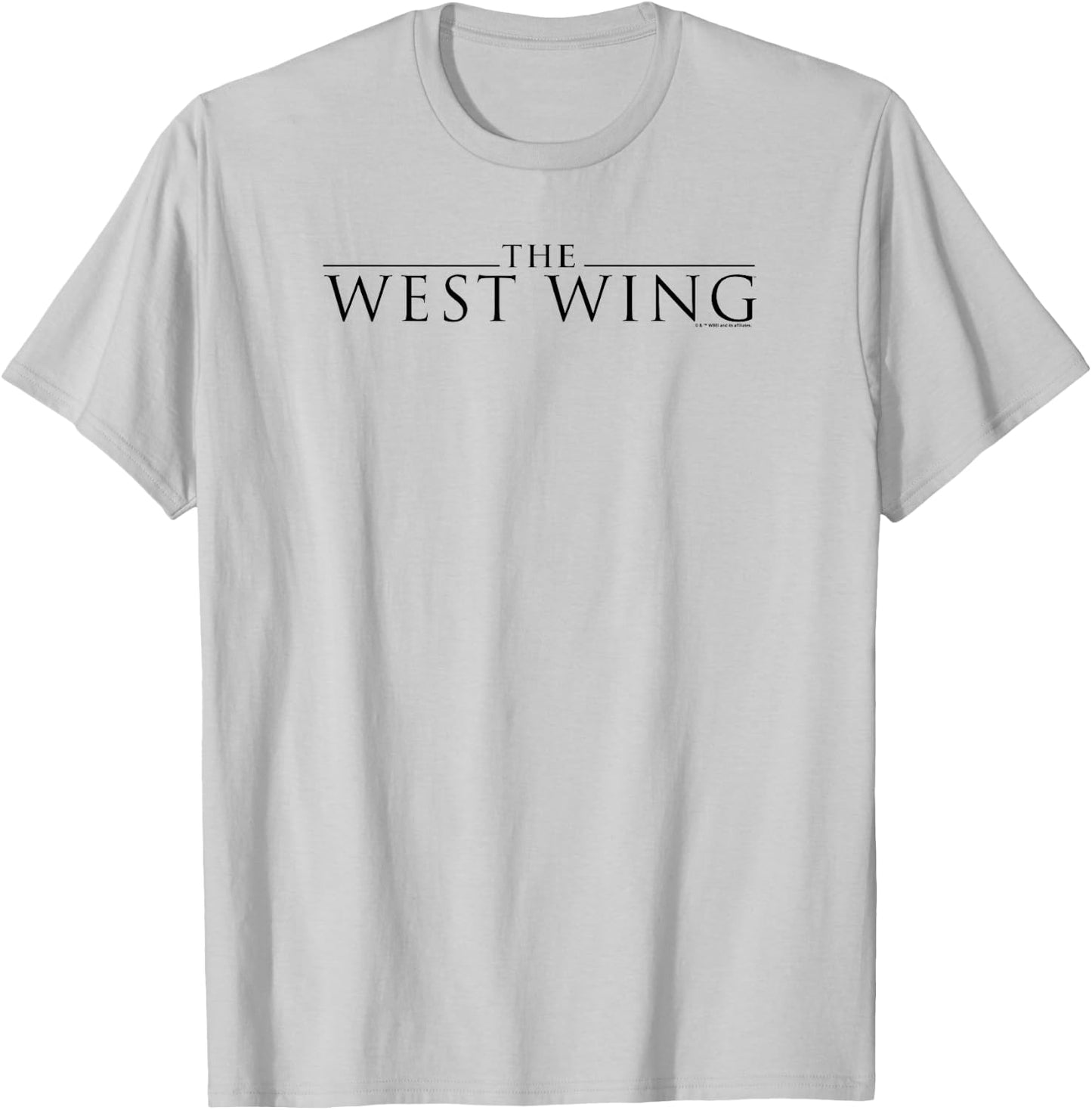 WB100 The West Wing Series Classic Text Logo T-Shirt - T-Shirt | Ash