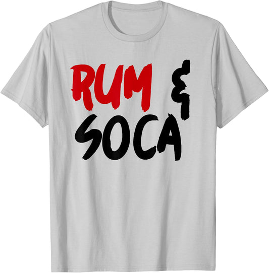 Rum and Soca T-Shirt - T-Shirt | Ash