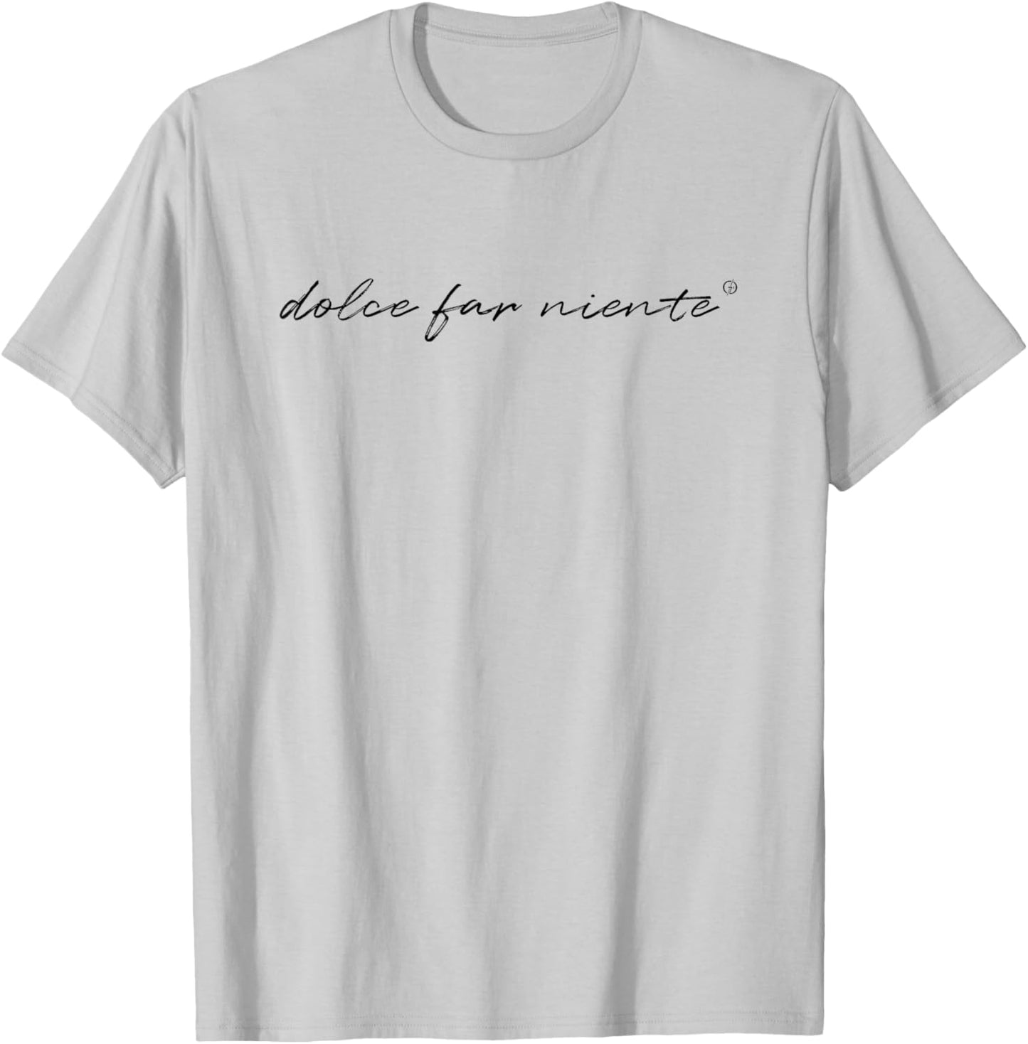 Atelier Gaudard Dolce Far Niente #16 - Peaceful Vacation T-Shirt - T-Shirt | Ash