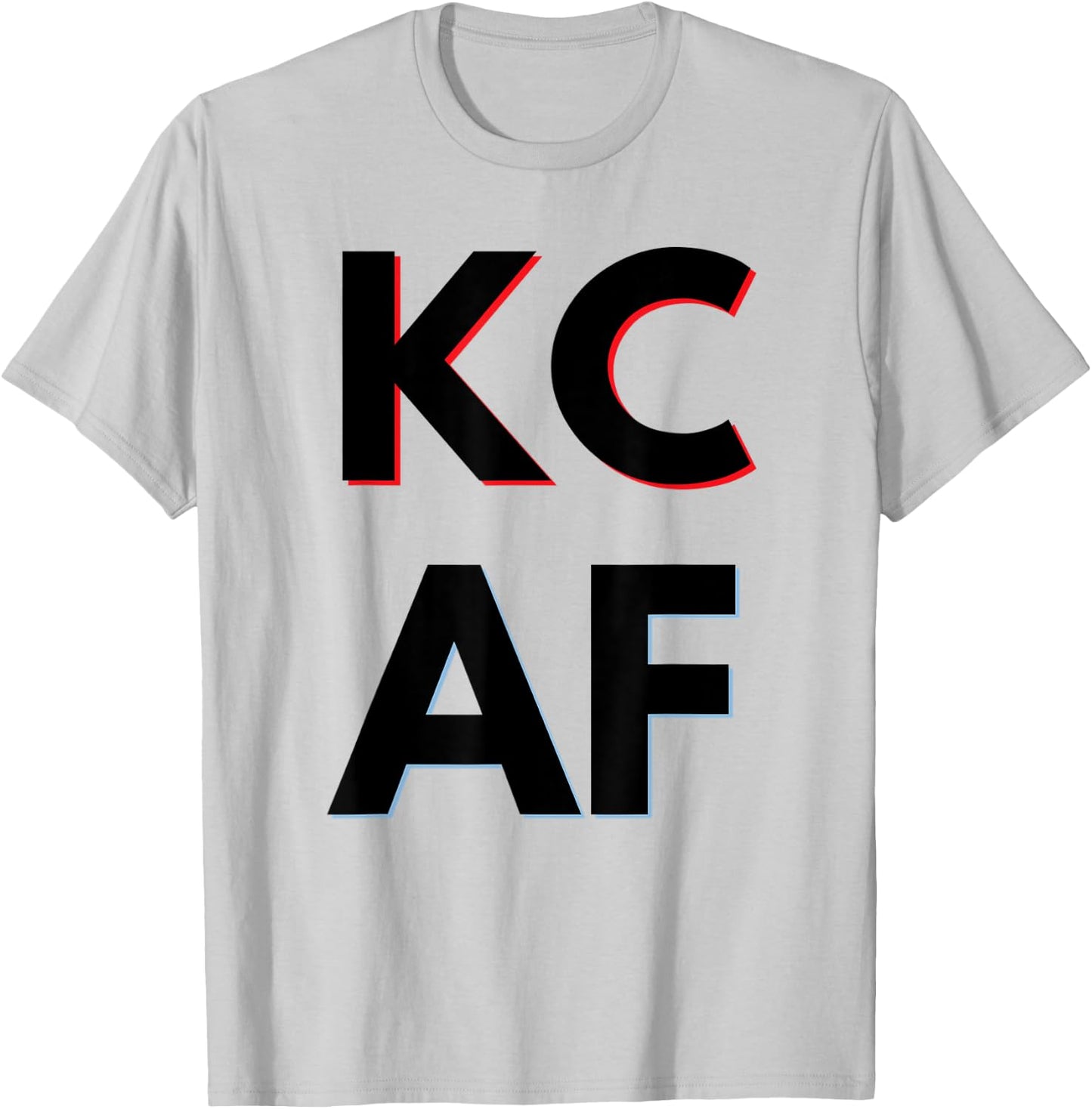 KC AF - Kansas City Missouri T-Shirt - T-Shirt | Ash