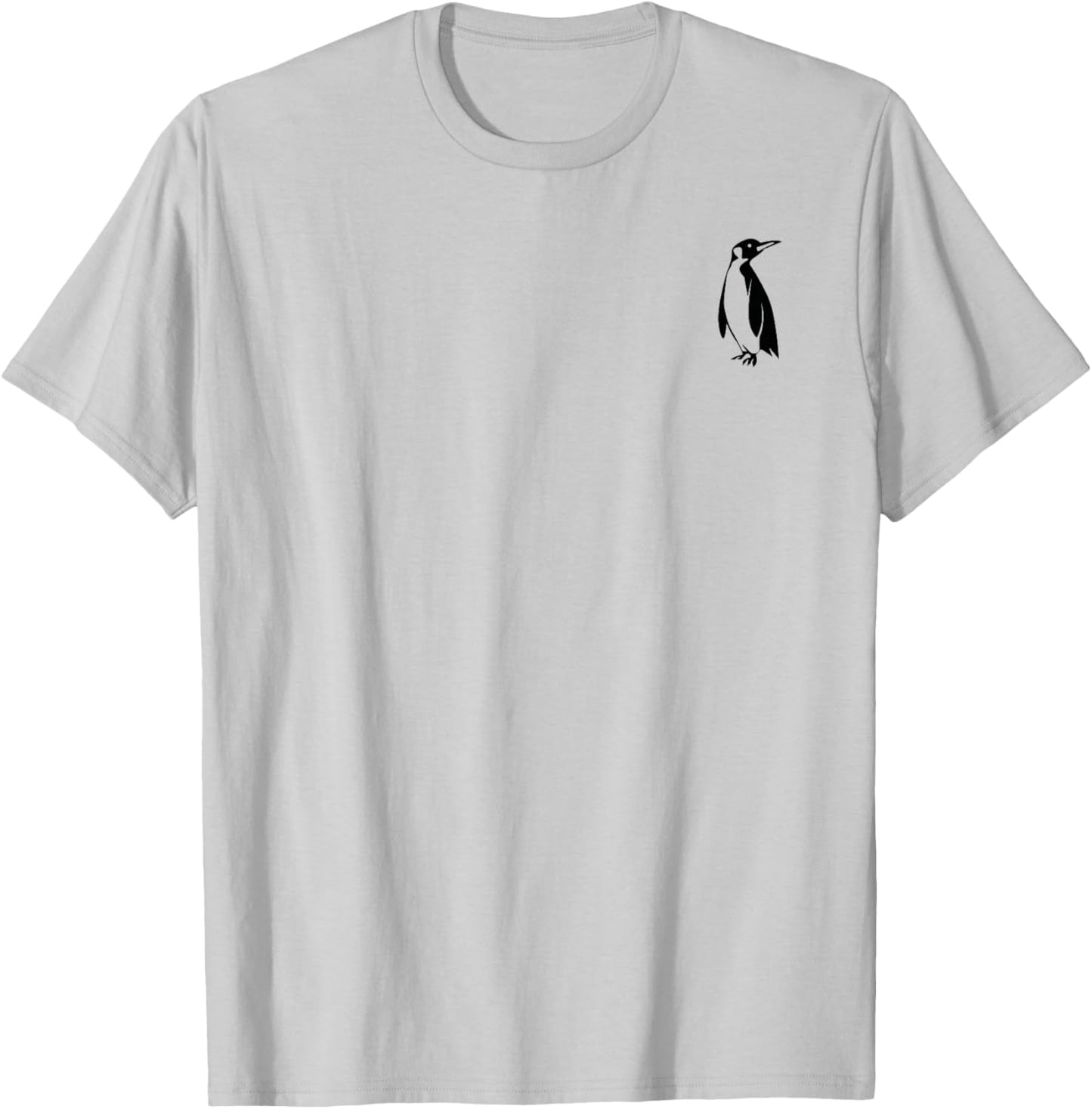 Penguin Logo T-Shirt - T-Shirt | Ash