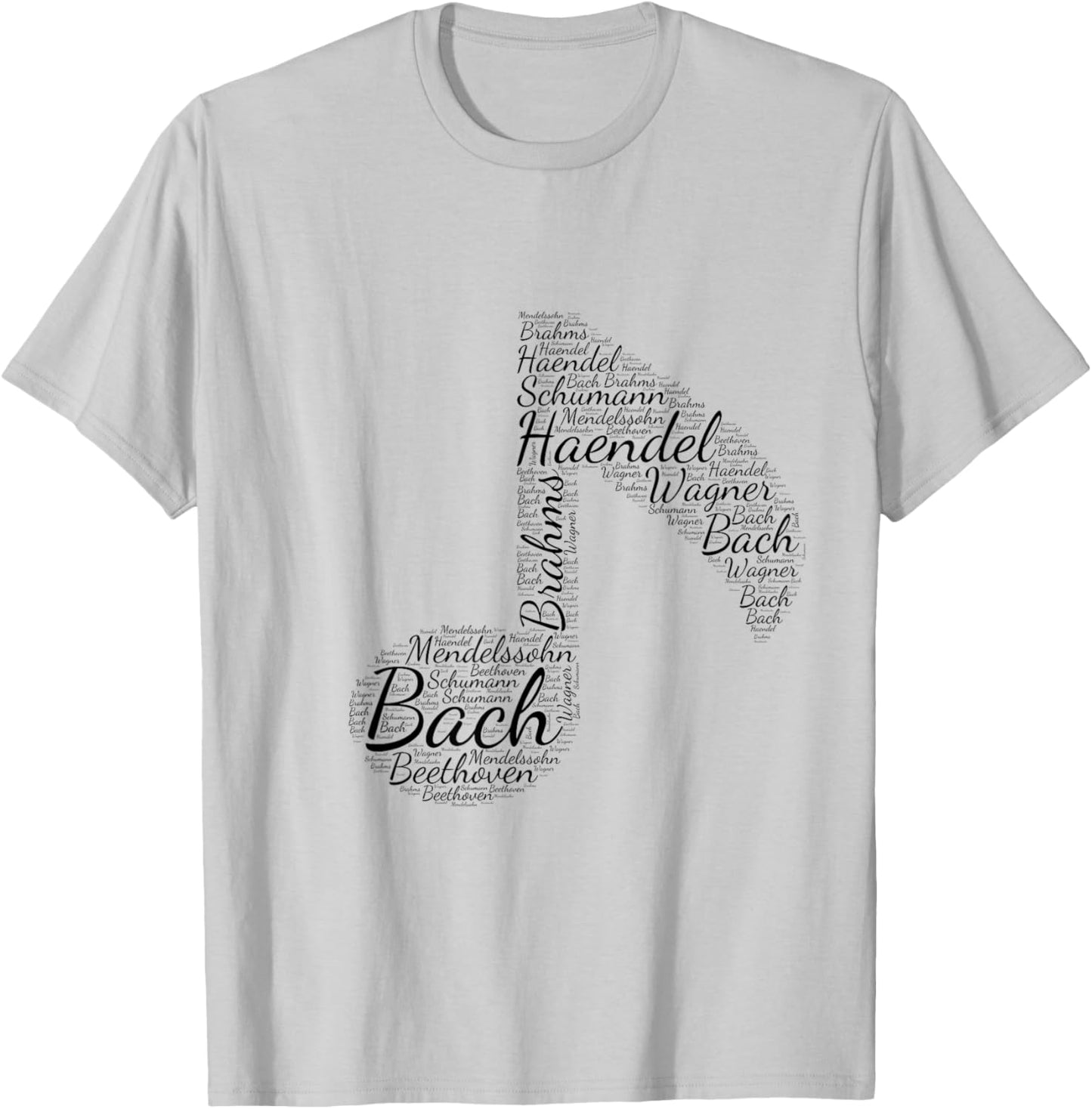 Music Note Classical music classical musicians music lovers T-Shirt - T-Shirt | Ash