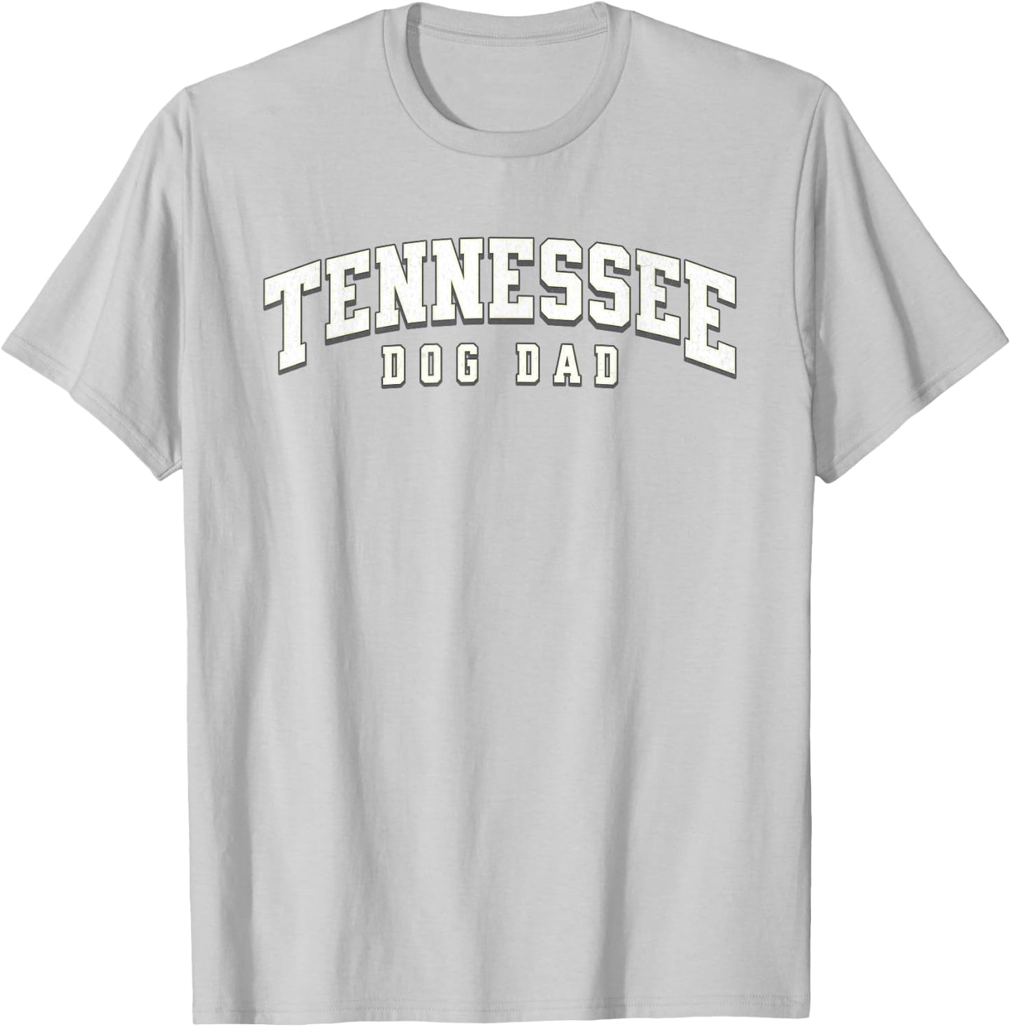 Tennessee TN Orange Dog Dad Father's Day Classic Tennessee T-Shirt - T-Shirt | Ash