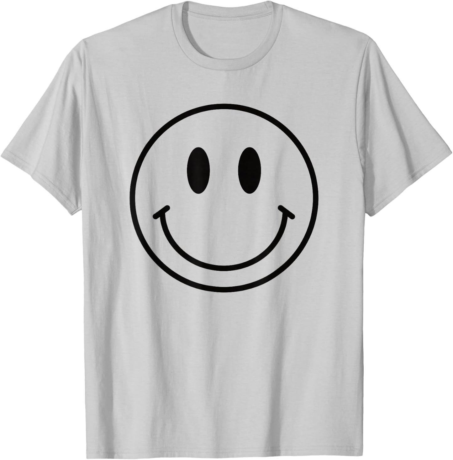 Smile Face Shirt Cute Happy Peace Smiling Face Kids Youth T-Shirt - T-Shirt | Ash