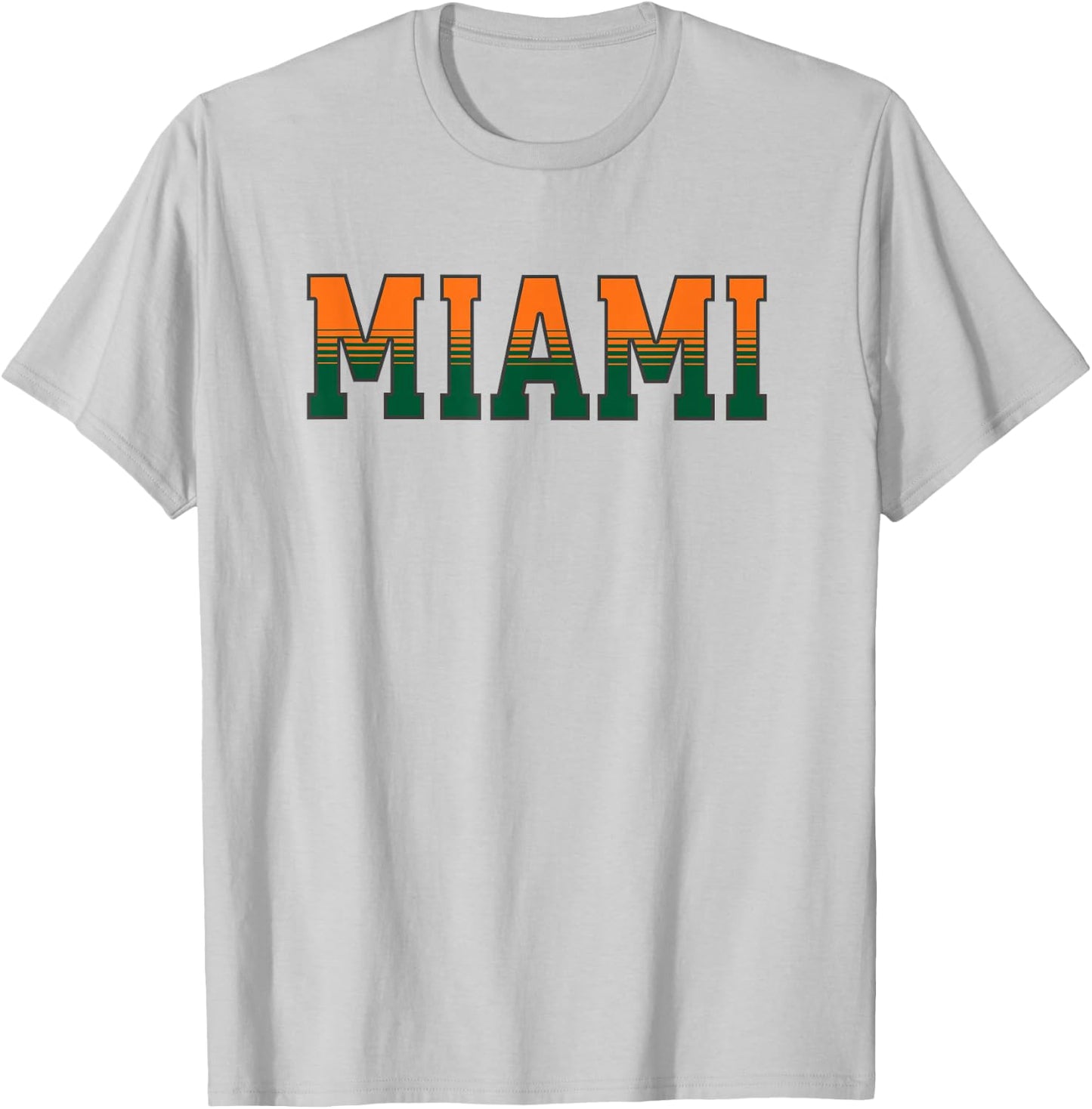 Retro Miami Vintage Design Classic Miami T-Shirt - T-Shirt | Ash