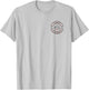 Seaside Florida Palms Vintage Beach Front & Back T-Shirt - T-Shirt | Ash