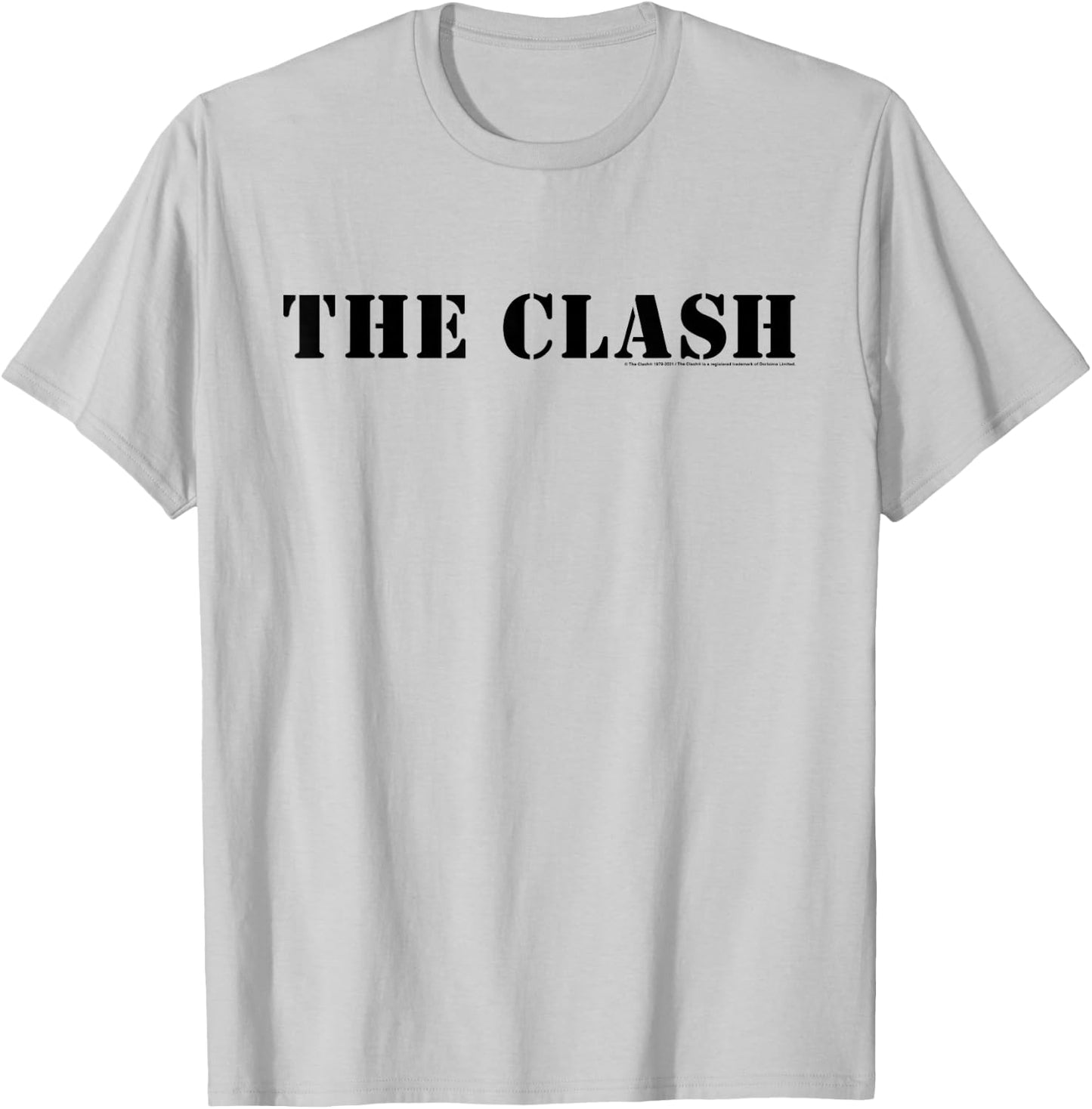The Clash - Ember Logo T-Shirt - T-Shirt | Ash