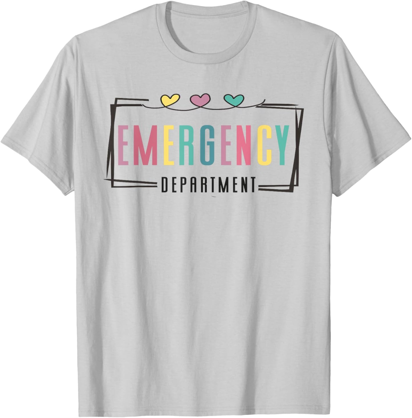 Emergency Department Emergency Room Healthcare T-Shirt - T-Shirt | Ash