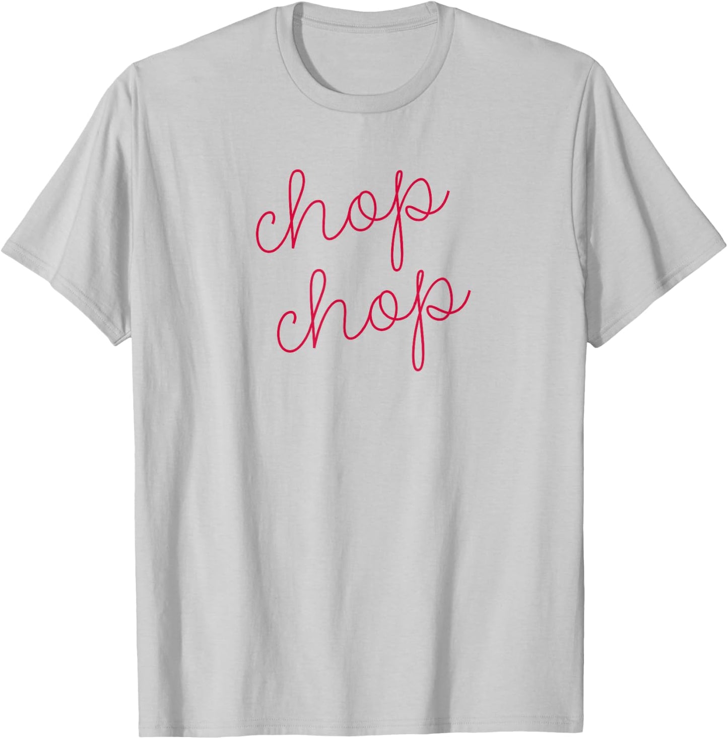 Chop Cursive Chop Atlanta T-Shirt - T-Shirt | Ash