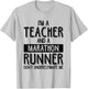 Running Teacher Marathon Funny Running Teacher Women T-Shirt - T-Shirt | Ash
