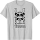 Taurus Zodiac Sign Kawaii Panda Bear Birthday Horoscope T-Shirt - T-Shirt | Ash