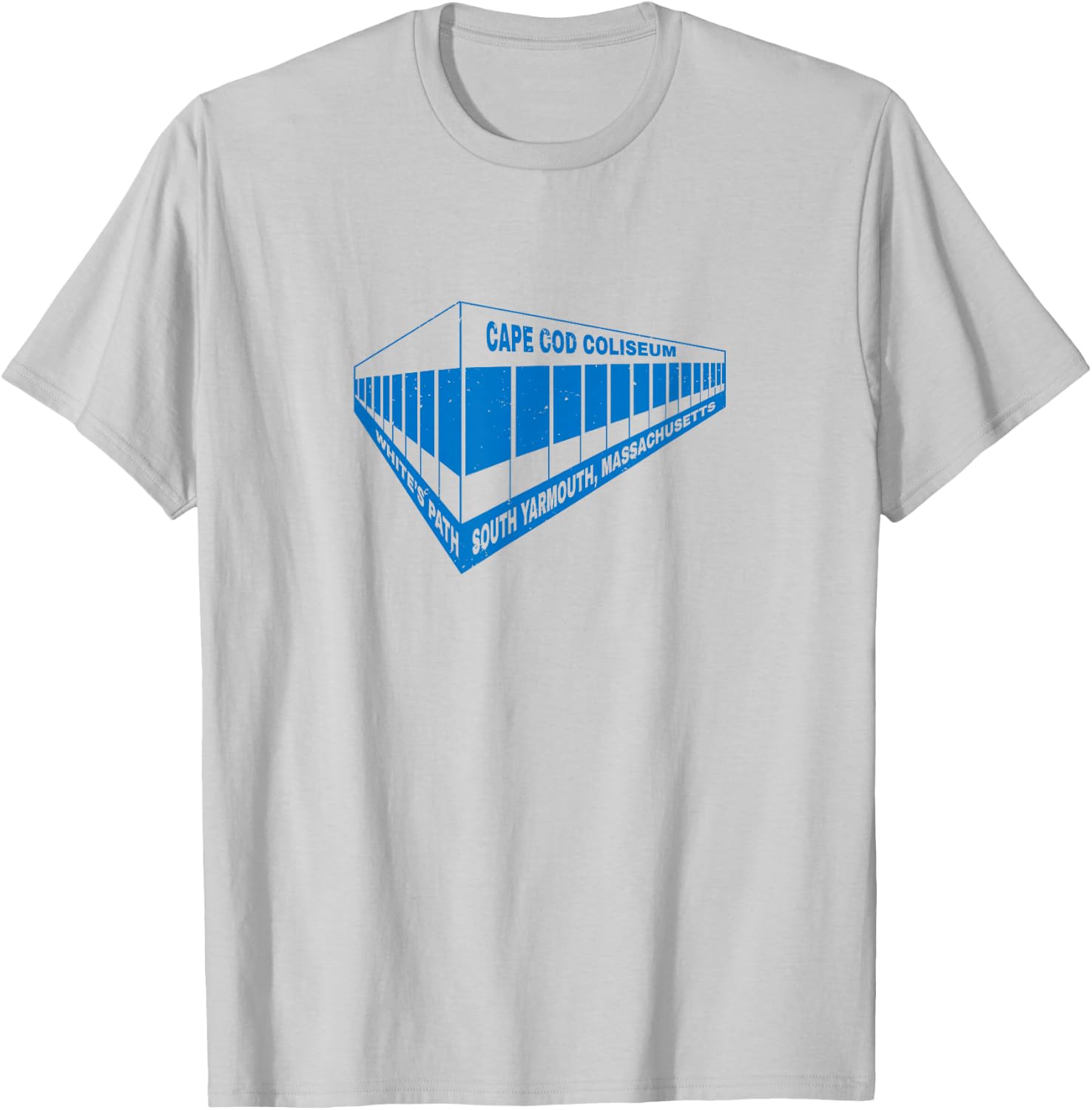 Cape Cod Coliseum Retro Music Concert Hall Vintage Graphic T-Shirt - T-Shirt | Ash