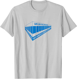 Cape Cod Coliseum Retro Music Concert Hall Vintage Graphic T-Shirt - T-Shirt | Ash