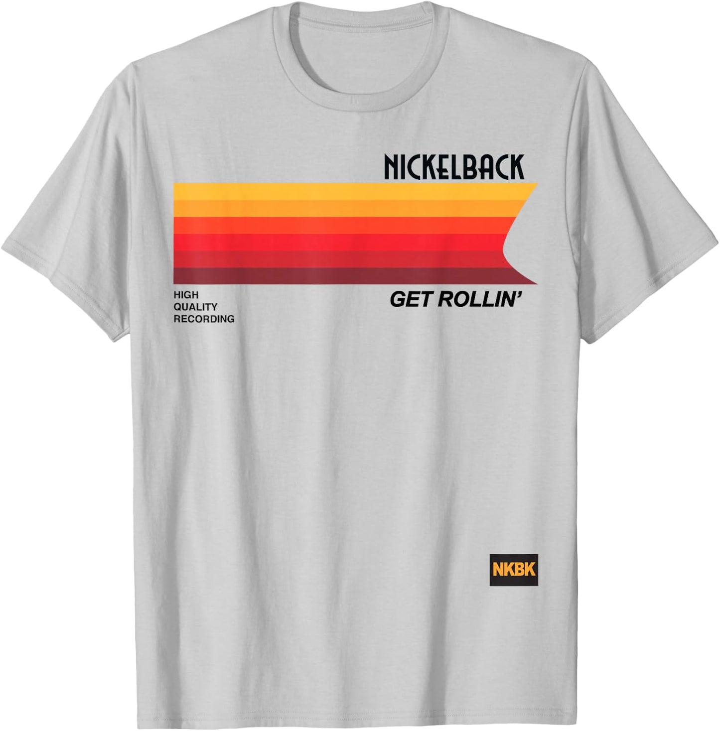Nickelback VHS Vintage T-Shirt - T-Shirt | Ash