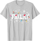 Fa La 8 Christmas Music Teacher Student Santa Funny Music Men Women Kids T-Shirt - T-Shirt | Ash