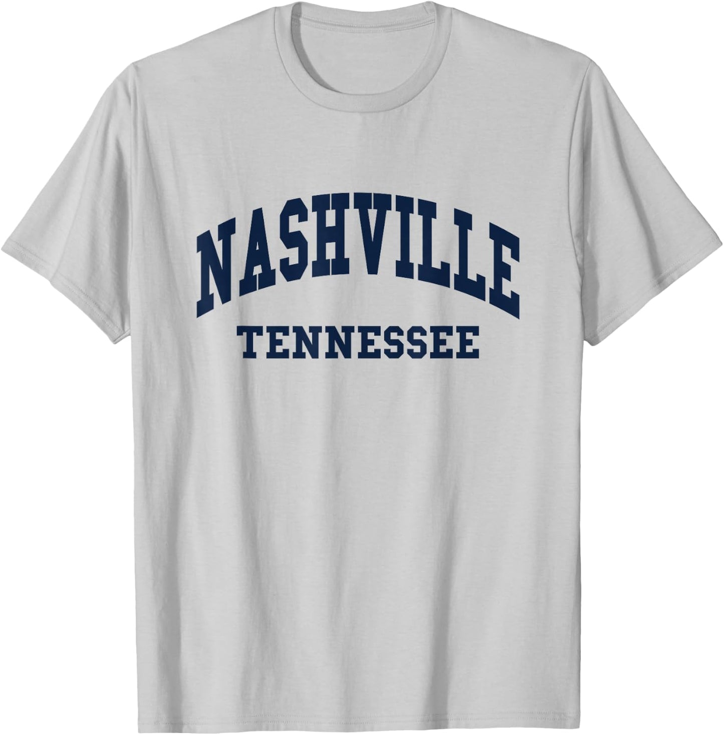 Nashville - Tennessee - Throwback Design - Classic T-Shirt - T-Shirt | Ash