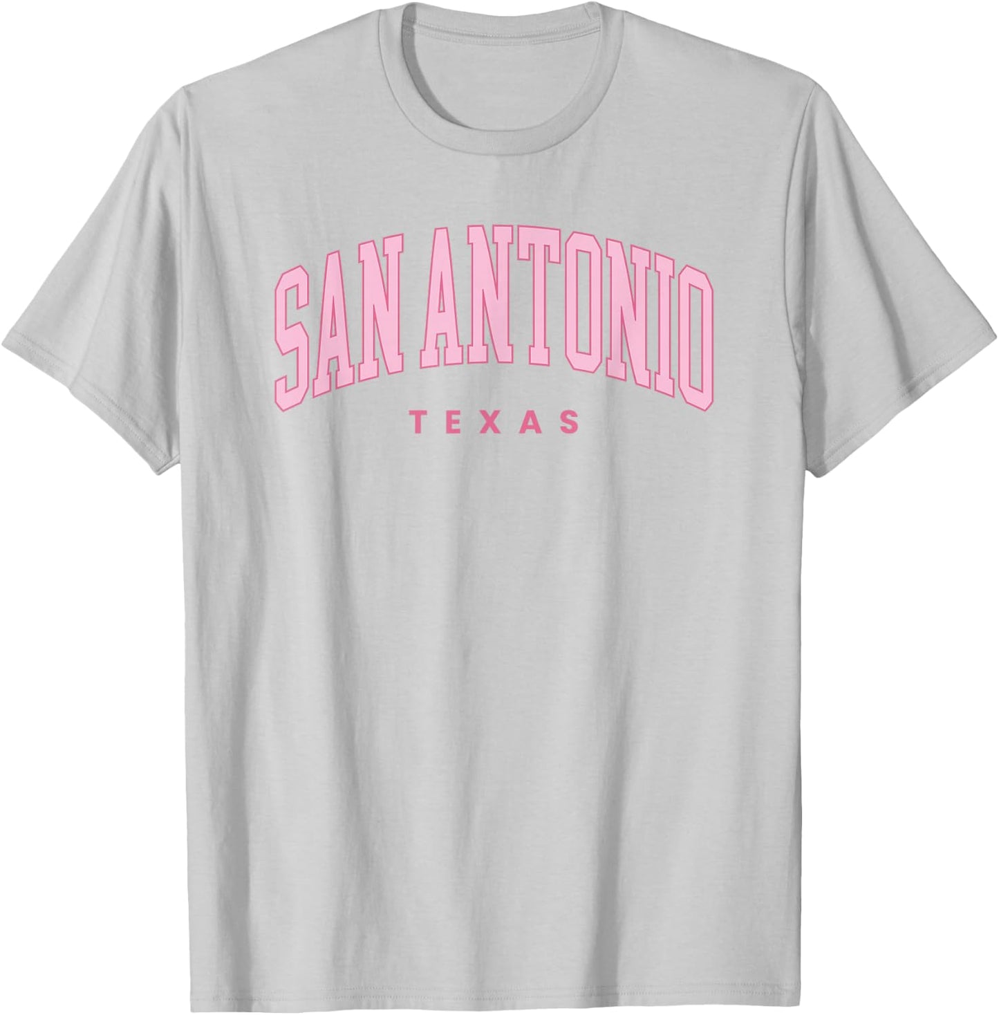 Vintage San Antonio Texas Retro Preppy Throwback Girls Women T-Shirt - T-Shirt | Ash
