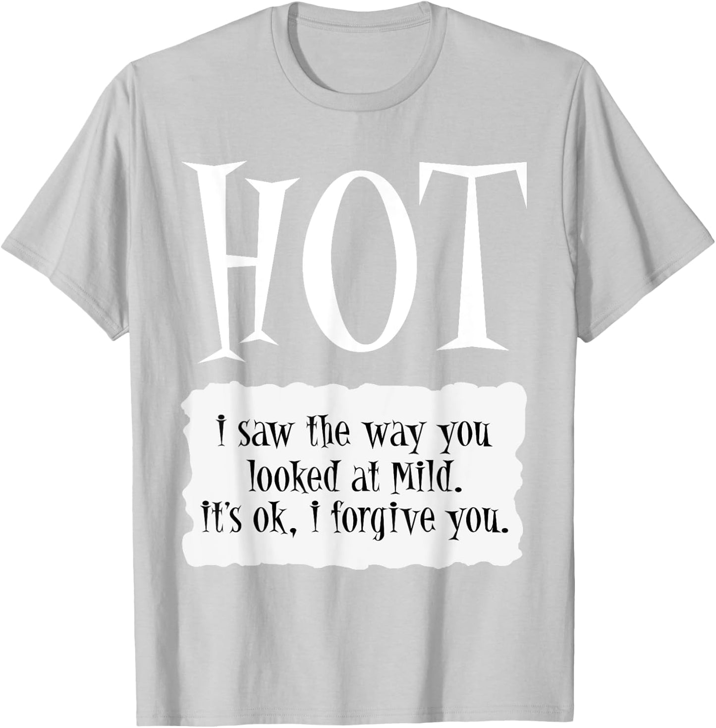 HOT - Hot Packet Halloween Taco Costume Uniform Easy DIY T-Shirt - T-Shirt | Ash