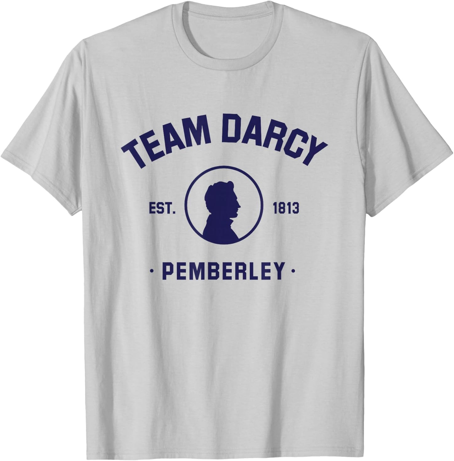 Jane Austen Bookworms Club Mr Pride and Prejudice T-Shirt - T-Shirt | Ash