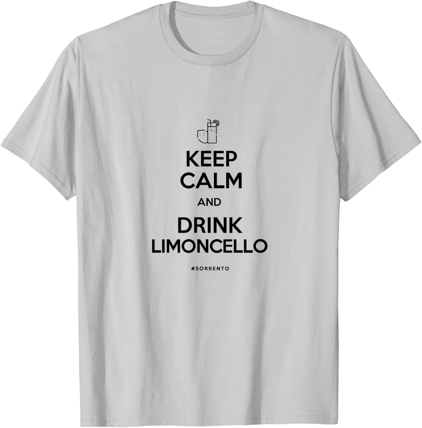 Keep Calm and Drink Limoncello T-Shirt - T-Shirt | Ash