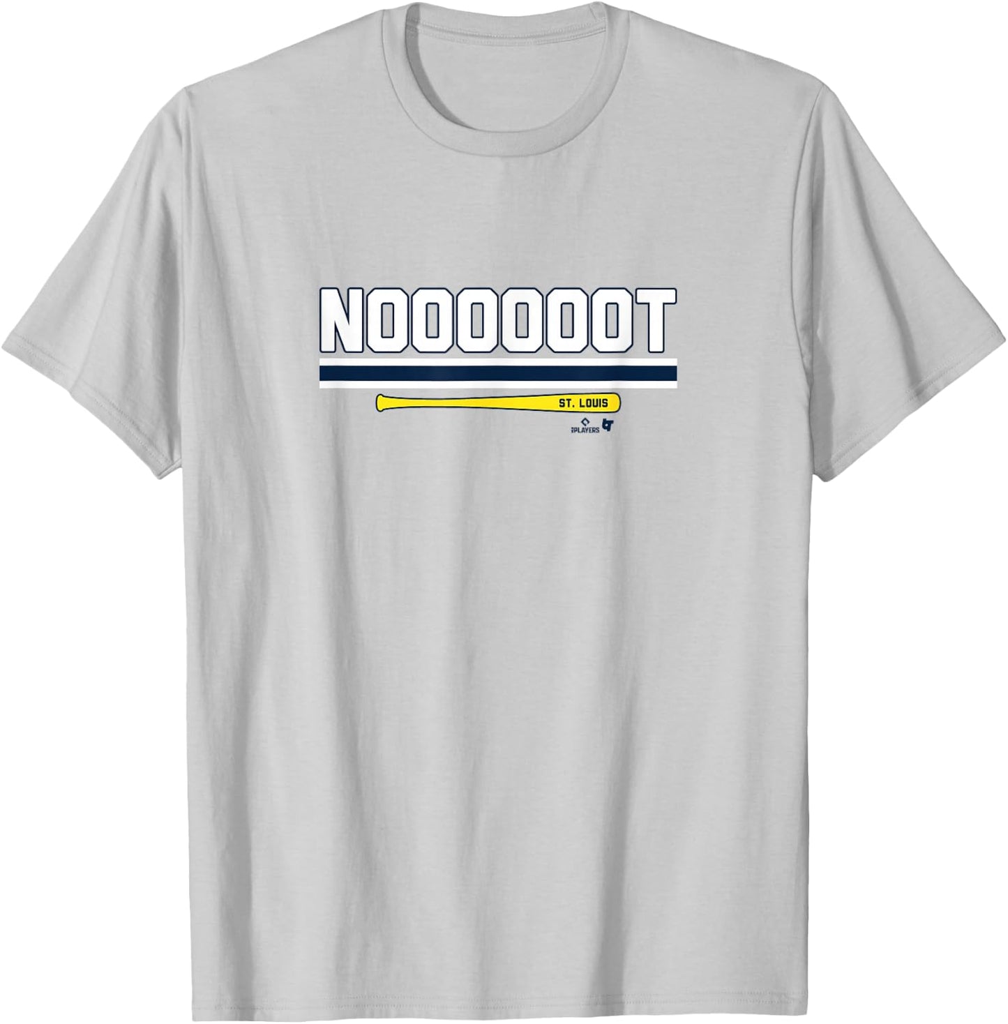 Lars Nootbaar - NOOOOOOT - St. Louis Baseball T-Shirt - T-Shirt | Ash