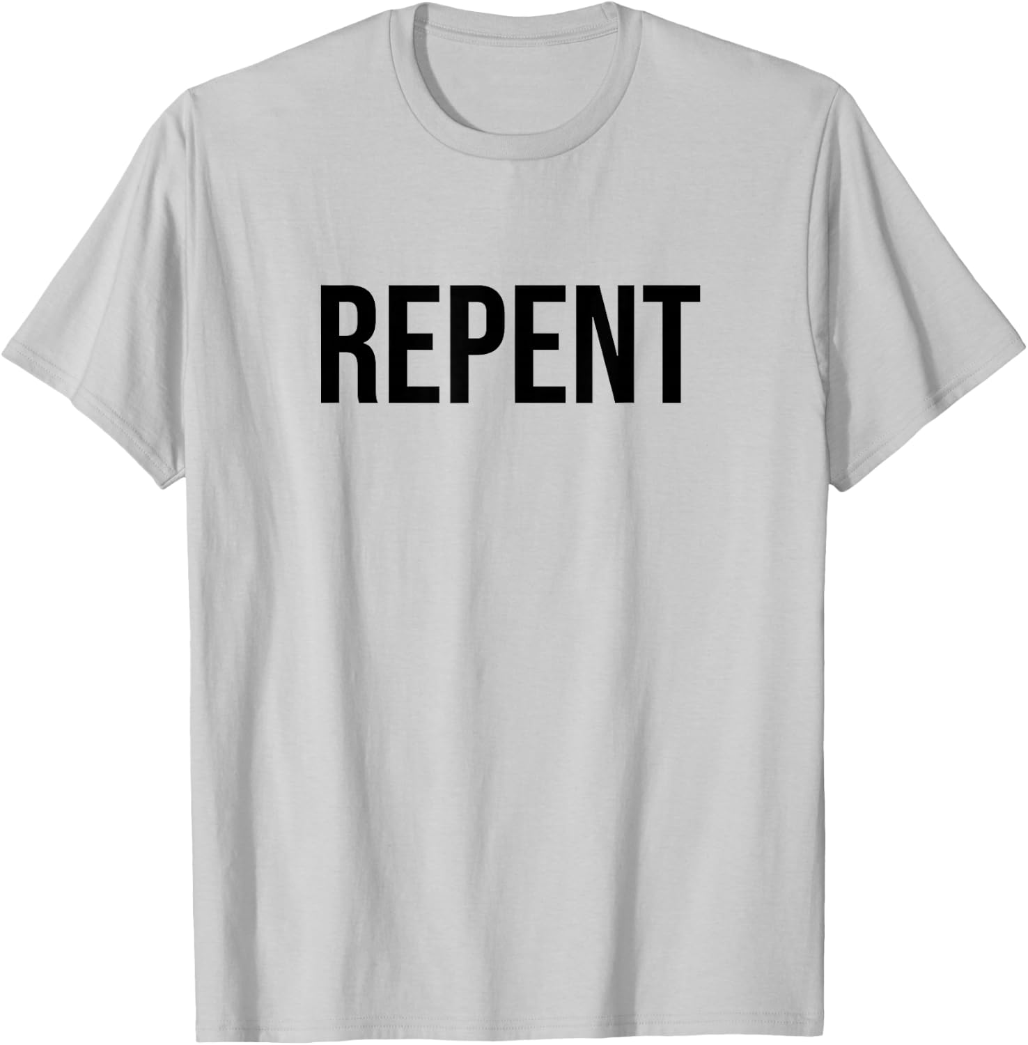 Repent T-Shirt - T-Shirt | Ash