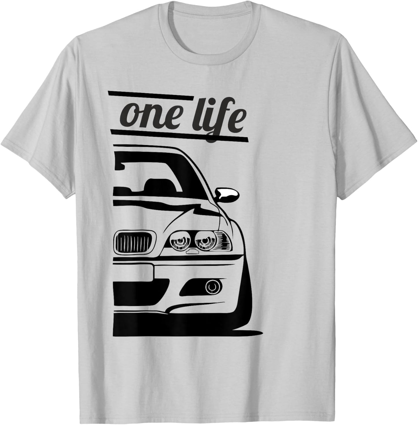 E46 3 Series - One Love One Life (Part 2/2) T-Shirt - T-Shirt | Ash