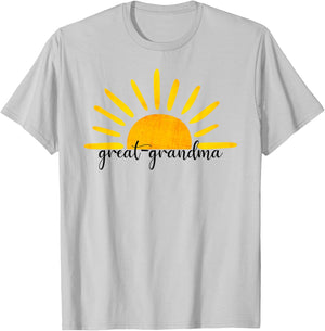 Great-grandma of The Birthday First Trip Around the Sun T-Shirt - T-Shirt | Ash