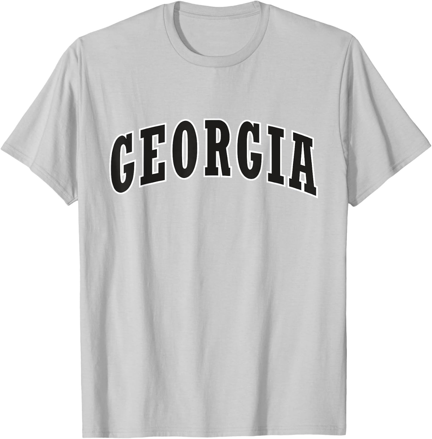 Georgia State Athletic Sports T-Shirt - T-Shirt | Ash