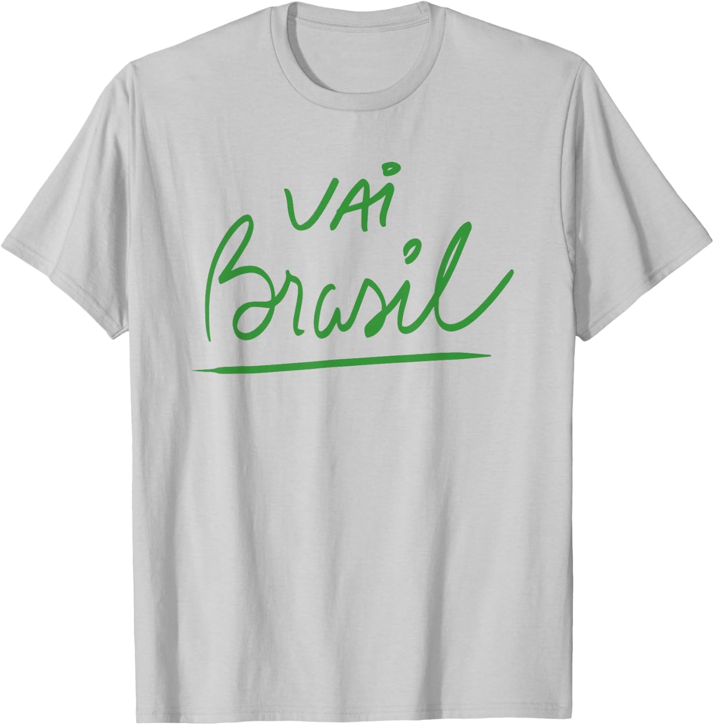 Camisa Brasil Brazil Soccer Jersey Football Brazilian Flag T-Shirt - T-Shirt | Ash
