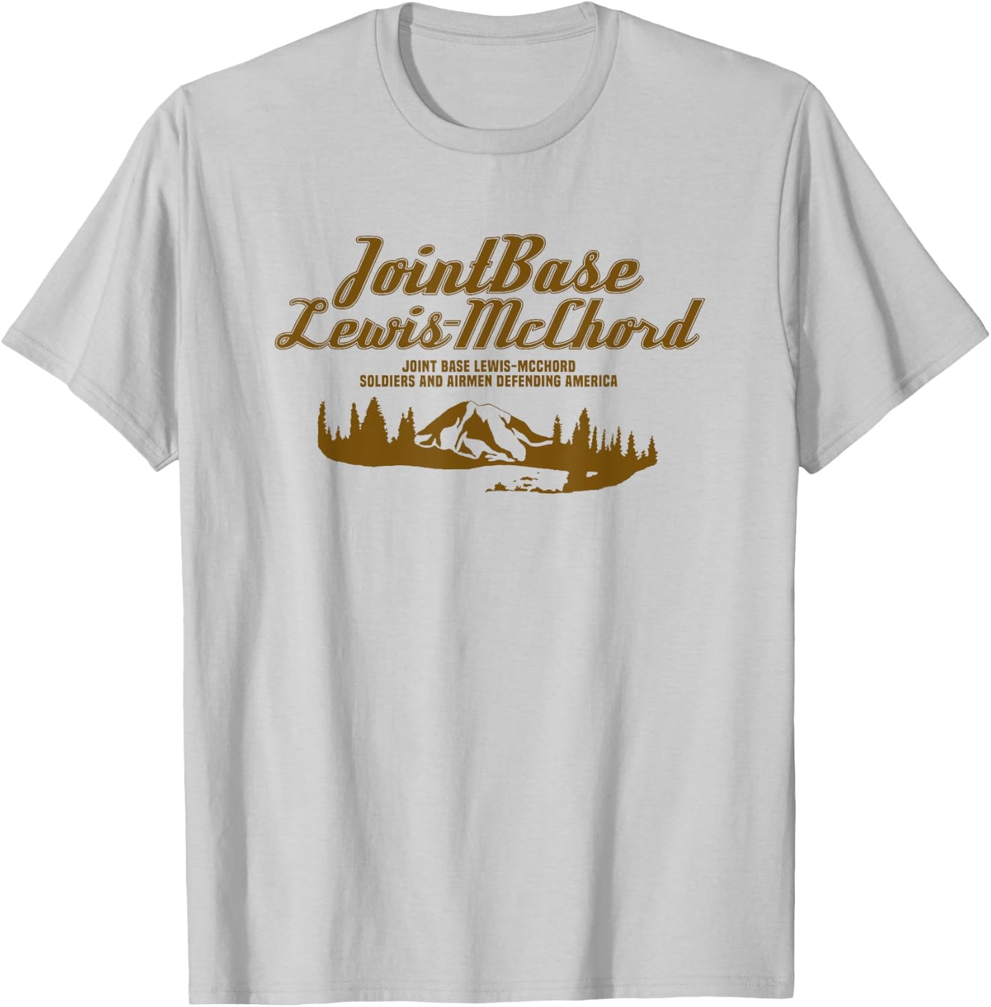 Joint Base Lewis-mcchord T-Shirt - T-Shirt | Ash