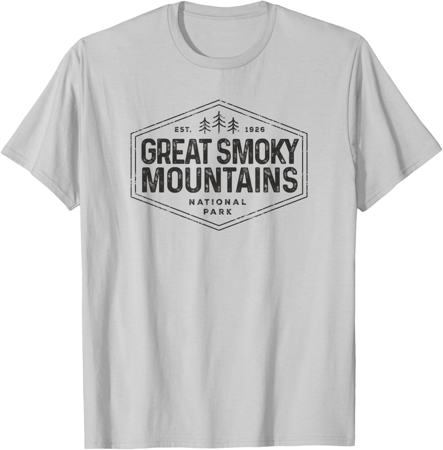 Great Smoky Mountains National Park Vintage Kids T-Shirt - T-Shirt | Ash