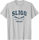 Sligo Ireland Vintage Nautical Paddles Sports Oars T-Shirt - T-Shirt | Ash