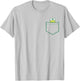 Keroppi Chest Pocket T-Shirt - T-Shirt | Ash