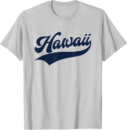 Hawaii - Retro Throwback Design - Classic T-Shirt - T-Shirt | Ash