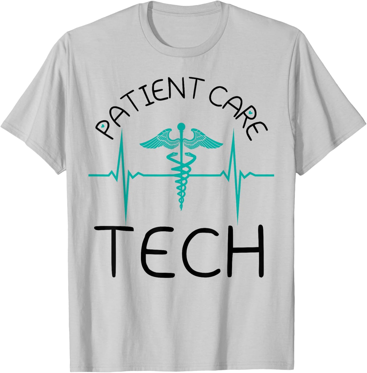 PCT Healthcare Assistant Patient Care Technician T-Shirt - T-Shirt | Ash