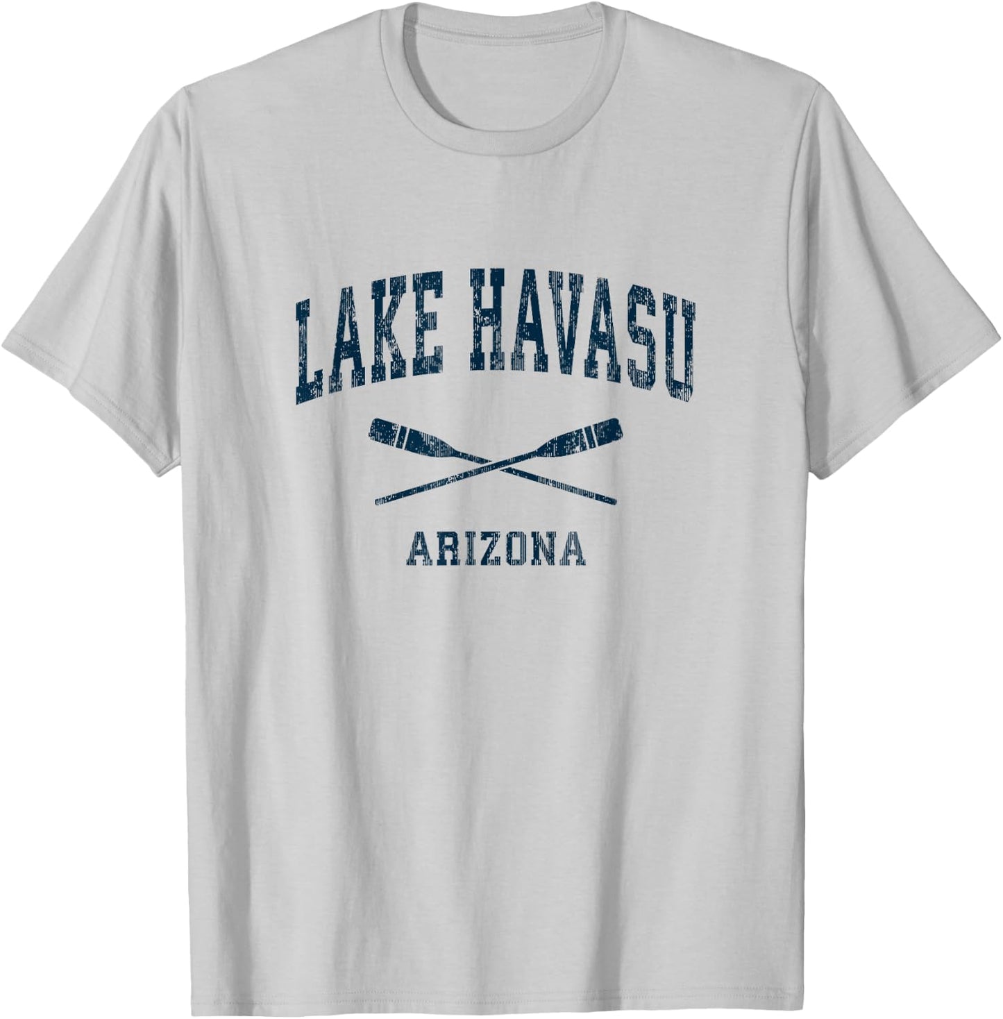 Lake Havasu Arizona Vintage Nautical Paddles Sports Oars T-Shirt - T-Shirt | Ash