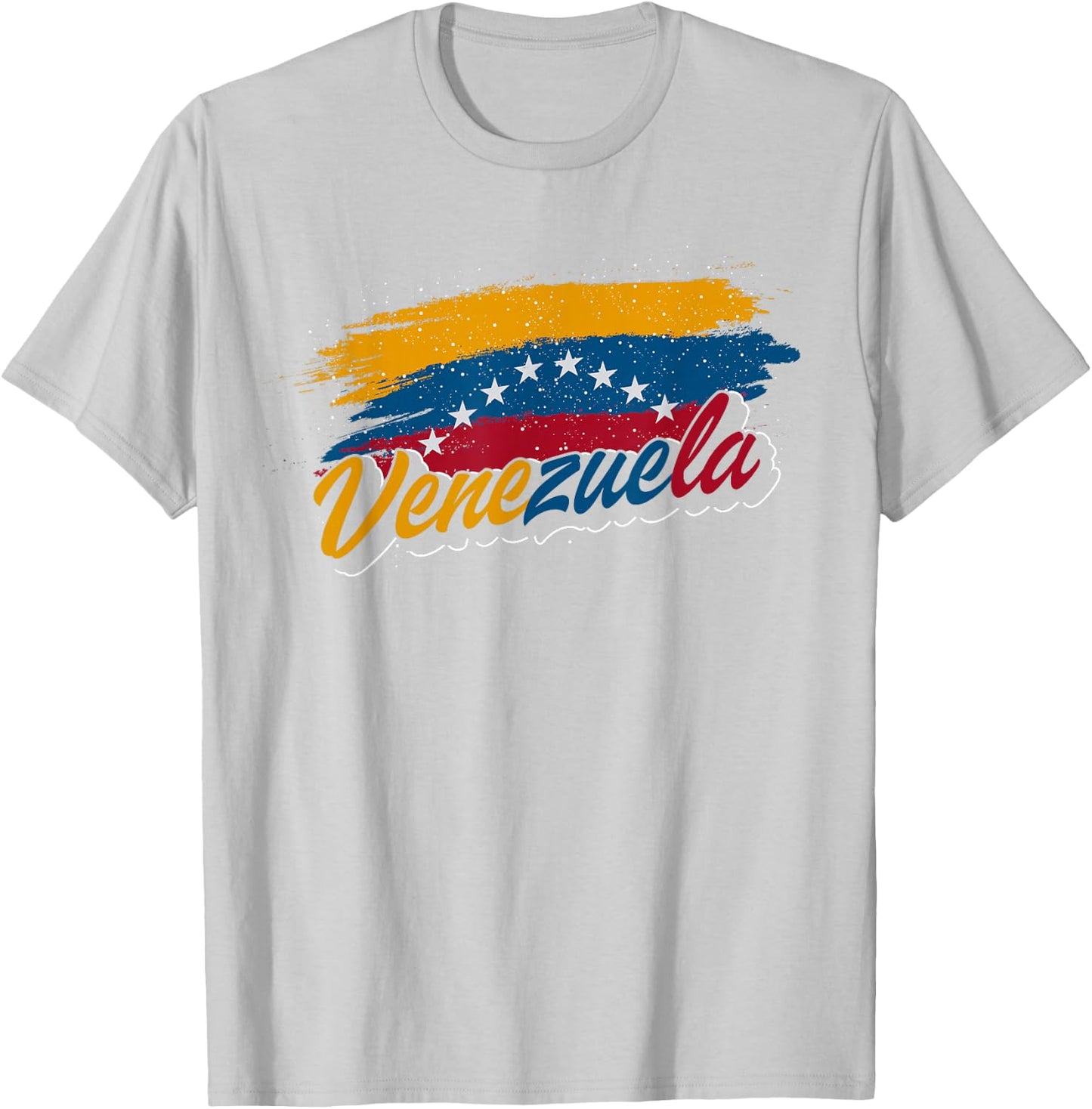 Venezuela Flag Latin America Proud Venezuelan Gift Venezuela T-Shirt - T-Shirt | Ash