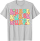 Nurse Women Groovy Future Nurse Appreciation ER Nursing T-Shirt - T-Shirt | Ash