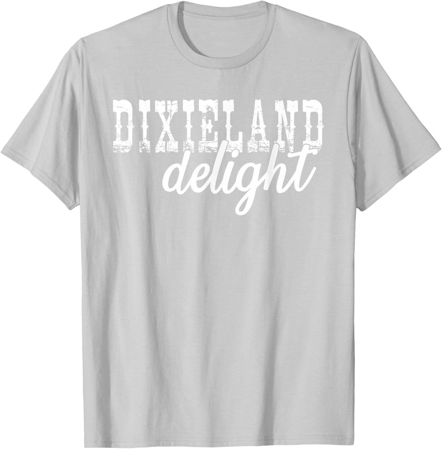 Dixieland Delight | Tennessee Orange Checker T-Shirt - T-Shirt | Ash