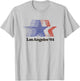Los Angeles '84 Nostalgic LA Retro Vintage T-Shirt - T-Shirt | Ash