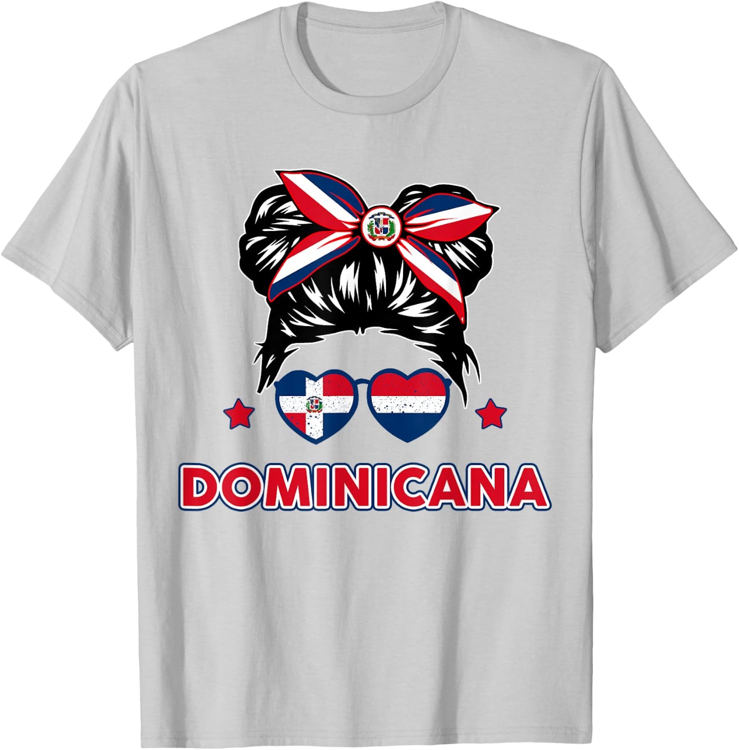 La Dominicana Republica Hispanic Heritage Dominican Girl Kid T-Shirt - T-Shirt | Ash