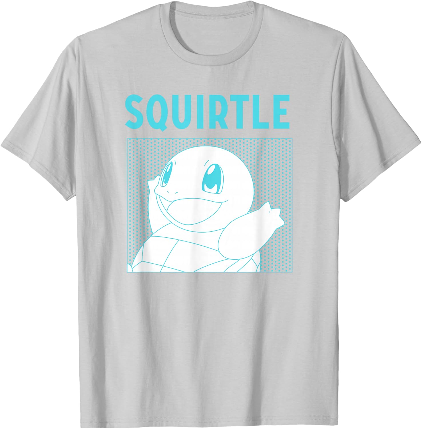 Pokémon Squirtle Adorable Comic Box Panel Portrait T-Shirt - T-Shirt | Ash