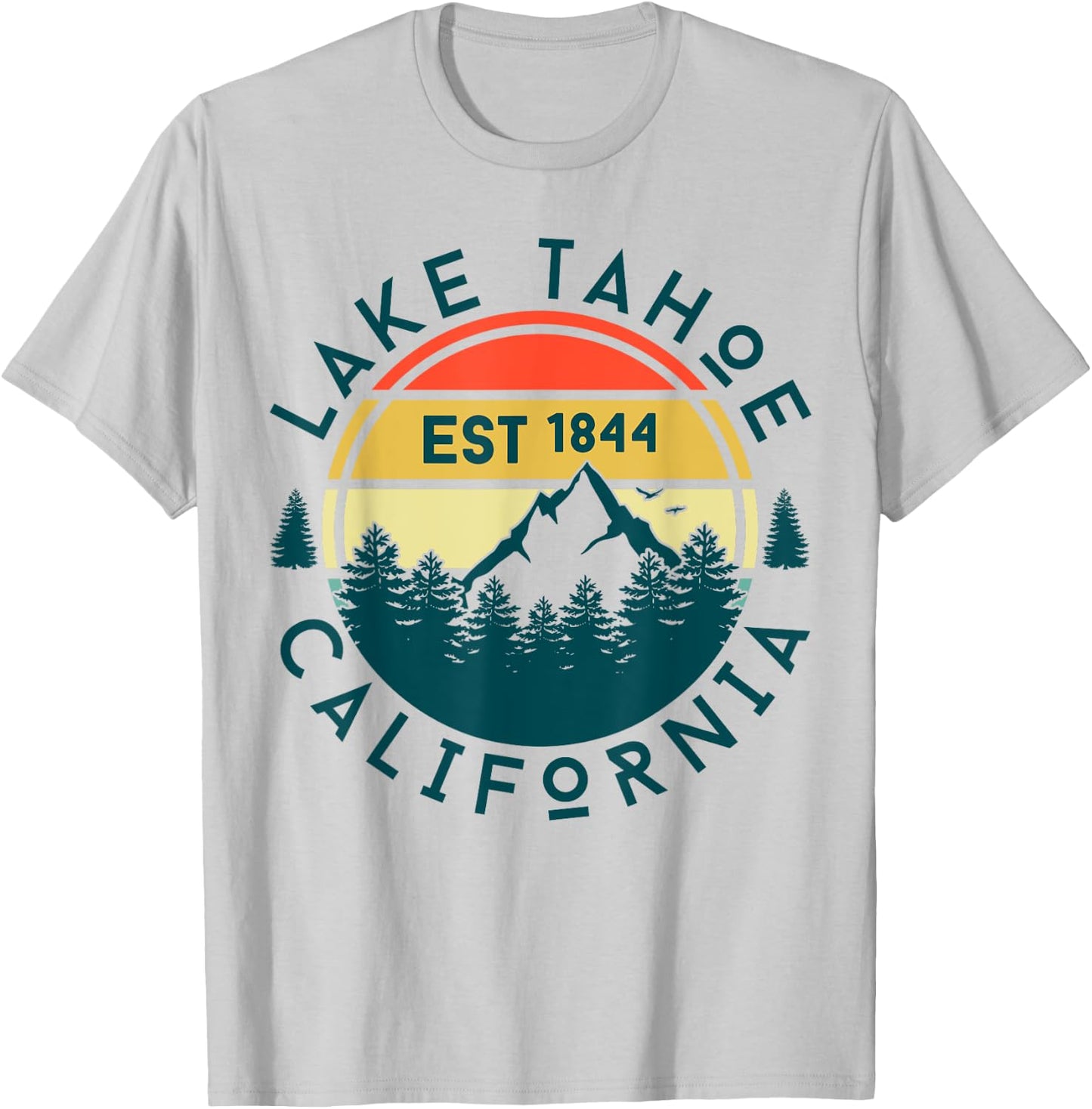 Lake Tahoe T-Shirt - T-Shirt | Ash