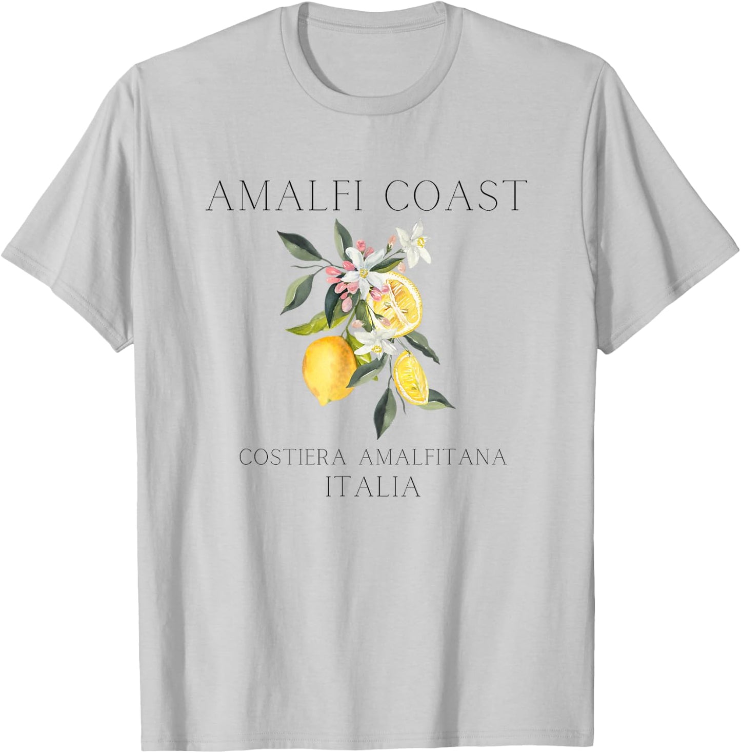 Amalfi Coast Lemons, Amalfi Italy T-Shirt - T-Shirt | Ash
