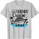 Friends Cruise 2024 Making Memories Together Friend Vacation T-Shirt - T-Shirt | Ash