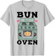 Bun In The Oven - Baby Announcement T-Shirt - T-Shirt | Ash